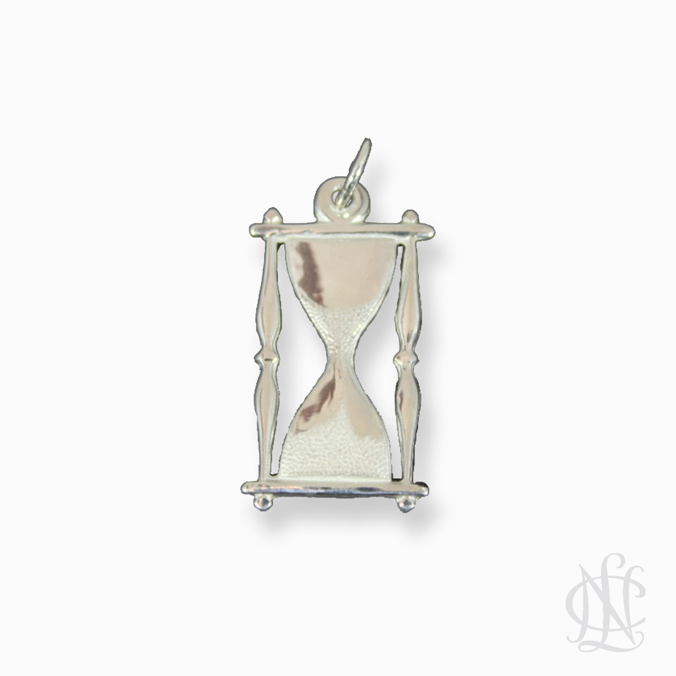 Hourglass charm hot sale